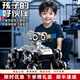 Pushous neue sprachgesteuerte achträderische Stunts Walli Roboter Intelligent Geste Sensing Drift-Klettern Verformungsverformung Roboter-Roboter-Hunde Achtrad [Voice-Controlled + Griff] [Duplex Akku]