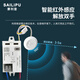 SAILiPU split human body infrared sensor switch module 220V intelligent photosensitive delay LED light person arrival light sensor three-wire with fire protection strong start 500W