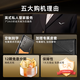 VERTU [Historical Base Price Save 9,000 Yuan] Vitu Weight Luxury Mobile Phone METAVERTU Hyperbolic Screen AI Smart Phone Large Model 5G Business Gift Subsidy Pura Black Paris Nail Style - Black Ceramic Himalayan Crocodile Leather Gold Diamond Inlay 18GB+1TB