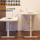 One Lemon Lift Computer Desk Home Study Writing Desk Desktop Desk Office Simple Desk E-Sports Long Sliver Work Table Lift Table-120*60cm Highly Recommended by the Store Manager
