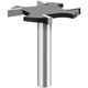 
Lejiang Tools (lejiang) Lejiang Metric Four-tooth T-shaped Cutting Woodworking Edge Decorating Machine Slot Milling Cutting Machine Slot G-type Hand-pulling Tool 12806mm6T