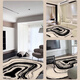 
Fanmubo VANMBO carpet living room special-shaped light luxury 2025 new style free carefree irregular sofa coffee table floor mat bedroom thickened Wenwan-15862 240cm*360cm Suitable for 4 people or L-shaped sofa