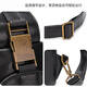 Sac de poitrine Walker Shop pour hommes [Cuir de tête tanné aux légumes sélectionnés] 2025 NOUVELLE SAG COSSBOCK MENS POUR LE MONNE SAGLE SPORTATIQUE À TRENDY NOIR (hauteur 28,5 * Largeur 19 * Épaisseur 4cm)