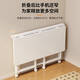 
Yonghuan mobile computer desk bedroom folding desk student bed desk house office study desk basic model/12040 white