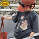 G.DUCKKIDS boys short-sleeved T-shirt 2025 summer new children's clothing trendy casual children's cotton tops big boys summer clothing hot sale CT679# white 90 [suggested 80-90cm]