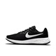 耐克（NIKE）/NIKE REVOLUTION 6黑白男女情侣缓震透气跑步鞋 DC3728-003 白蓝紫FJ1049-100 40