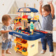 
Jiashi screw toys 1-3 years old children's repair tool box set for home appliance drill baby weitai puzzle multi-function 334 pieces + chair tool table + building block gear chain 1