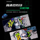 Zweidimensionaler Maus-Pad Super großer Anime Graffiti Wall-Serie E-Sports-Spiel Spezialmaus Pad Desk Desk Matte BD-3886 Xiaobiuyou Liuhua 1000x500mm 5mm