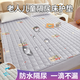 灌湘鸟隔尿垫1.8米x2米a类防水床垫婴儿加厚褥子软垫布底尿布床单可水洗 菠萝浅绿-新升级TPU防水隔尿垫 201*221cm【2.0米双人加大床】