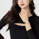 
Caloric King watch for women 2025 new sheepskin strap quartz watch light luxury high-end feeling top ten birthday gifts for girlfriend CK16837