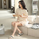 Pang Donglai DL Hongdou official website 2024 new pajamas for women's summer pure cotton shorts shorts spring and autumn summer style can be worn outside ZH-9856# shorts M (80-100Jin[Jin equals 0.5 kg])