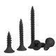 Tianli wall panel self-tapping screws cross countersunk head black carpentry flat head plus hard gypsum board dry wall nail wood screws wall panel self-tapping screws M3.5*30 (200 pieces)