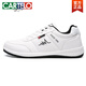 
CARTELO old Beijing cloth shoes men's shoes for summer breathable men's casual leather shoes waterproof board shoes leather surface trendy sports shoes men black gold 6636-canvas shoes 40