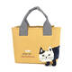 Multi-composant petit chat imprimé et brodé sac à main sac à main sac à main sac à main 7027 # 2 ouvert