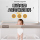RANYW bed fence baby anti-fall bed side baffle baby bed fence safety guardrail heightening guardrail left and right splicing gray punch-free U-shaped base 1.8 meters + 2.0 meters + 2.0 meters three-sided combination