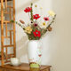 Frühlings- und Herbsternte High-End-Qualität getrockneter Blütenstrauß Real Blumen Wohnzimmer Innenausstattung High-End-Dekoration Ornamente Desktop Blütenarrangement Licht Luxus getrocknete Blume Kombination 12046 [ohne Vase]