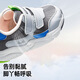 Ginoble functional shoes for men and women spring and autumn breathable shock absorbing 1-3-5 years old toddler shoes GY1479 GY1479A white/black/tianyu powder 27.5 175mm Suitable for foot length 176-180mm