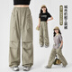 
I.KARNOW Girls Quick Dry Set Children's Spring and Autumn Outdoor Long Sleeve Hiking Climbing Suits Hill Climbing Pants Girls' Summer Sports 19629 Turmeric + 15261 Military Green 120