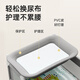 COOLBABY婴儿床可移动0-3岁多功能拼接床可折叠P962NC安梦 【基础款】床+折叠床垫+置物篮