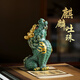 BOSSY Forbidden City cultural and creative style national trend desktop decorations living room entrance tea pet incense inserts handicrafts souvenirs office decorations Qilin Tuzhu