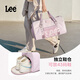 
Lee large capacity travel bag for ladies short-distance travel luggage bag portable sports gym bag light purple