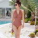 
Binshiman (binshiman) 2025 new bikini mesh sun protection sexy Biki small breasts gathering ins slimming hot spring one-piece swimsuit women 12213-white S (80-90Jin [Jin equals 0.5 kg])