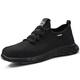 Weierdun labor protection shoes men's steel head anti-smash and anti-puncture ultra-light soft sole anti-slip insulation electric work safety construction site old protective shoes 1 [comfortable and not stuffy feet] wear-resistant and resistant four seasons 41