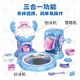 Disney children's fried ice machine fried yogurt home handmade diy ice cream machine toy girl 3-6 birthday gift