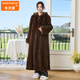 
Winter home brand fur 130CM extended imported mink coat for women whole mink hooded mink coat 2025 new style brown L 120Jin [Jin equals 0.5 kg] below