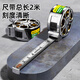 Shengda mini small tape measure 2 meters small tape measure hollow steel tape measure high precision household keychain portable