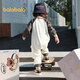 Balabala baby onesie baby newborn clothes crawling clothes 2025 contrasting color fashion cute 209325120202