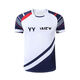 Yonex Summer Badminton Uniforme 2025 Nouvelle compétition Men and Women Running Shortable Sweat Sweing Derging Training Suit 6296B Blue Women's Suit XL
