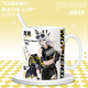 Kyt Swimsuit Phoebe Canterella Zanne Sommer Battle Linkage periphere hochpräzise Becher Wasserbecher Kaffeetasse [weiße Single-Tasse] TJ4877 Exquisit [Muk] + Coaster + Tasse Deckel