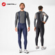 Castelli scorpion men's autumn and winter warm cycling jersey trousers X2 cushion special for long distance 4524514 424 Belgian blue M