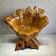 
TMJD MISS tree root carving chair Log root carving backrest chair Wood stool Large board tea table tea table master chair solid wood tree S2677 The sample displayed is not real hair
