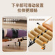 
Gumuni 2024 new stretch neck waist traction waist ridge soothing long and stretching body inverted machine tool bed home health amber brown basic roller design/4U type