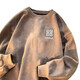 Semir Wildleder Sweatshirt für Männer im Herbst und Winter Neue große Größe Herren locker dünn verdickter langärmelige T-Shirt-Top-Basis-Hemd-Hemd Sweatshirt Black-C963 Wildleder Sweatshirt M 70-90jin [Jin gleich 0,5 kg]