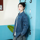 Meijia (MLB) Männer und Frauenelbe Denimjacke 2025 Neue Sportswear Fashion Ins Jacke Top Langarm Shirt 3Adrm0841-50ins xs