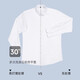 Peimeng (peimeng) free hot spring and autumn middle-aged men's shirt long sleeve business formal wear plaid striped real pocket shirt daddy suit 6629 gray blue grid 41 Recommended 145-155Jin [Jin equals 0.5 kg]