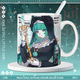Eggs Party Q Version niedliche Niederlage Schlange Peggs Becher Eier aus der Horror-Nacht 2025 Neue Geschenkbox Wasserbecher mit peripheren i [weißen] JJ3527 Exquisites Becher-Ein-Eingang-Tasse ohne Accessoires