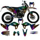Geeignet für Hengshi 250 300 S1 S5 Z300 Zwei-Rush-Offroad-Motocross-Aufkleber-Aufkleber-Druckanpassung 723