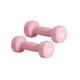 Langwei dumbbell men's arm training children's fitness household cast iron dumbbell exercise small dumbbell indoor fitness cherry blossom powder 1kg*2 only