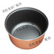 ASD AR-Y4012T Accesorios de la olla de cocción de arroz Y3012/5012 Inner Inner 3L4L5L No-Stick Inner Inner Inner Inter Bottom-4L