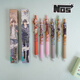 UHFQ Tomb Raiders 'Chronicles New Blind Box Stift kreativer Anime Peripheral Stationery Press neutraler Stift Schnell trocken schwarzer Wasser 0,5 m x-6189 Naruto Blind Box Stift zufällig 6 0,5 mm 0,5 mm x Single