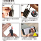 
Plum Blossom TSA password lock Customs lock suitcase backpack cabinet high-speed rail aviation small padlock overseas anti-theft password padlock purple-three-digit password