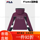FILA FILA official women's woven jacket 2025 spring new style fashionable casual loose color combination S160/80A/S