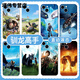 XMSJ Dragon Trainer Mobile Hülle Apple 15 Huawei Mate60 Hiccup iPhone 16Promax Xiaomi 14 zahnlose KSB4877 Dragon Trainer - antike weiß