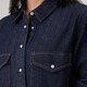 Levi s mall same style Levi's new women's American retro denim shirt 16786 dark blue M