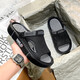 Hausschuhe Herren Sommer tragen Anti-Rutsch-Anti-Odor-Sportsandalen für Männer mit Dual-Purple-Strand Sandalen Männer schwarz grau 42