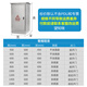 Outdoor stainless steel network cabinet floor-standing outdoor waterproof monitoring equipment weak current cabinet power amplifier switch distribution box If you need 304 material, please contact the customer